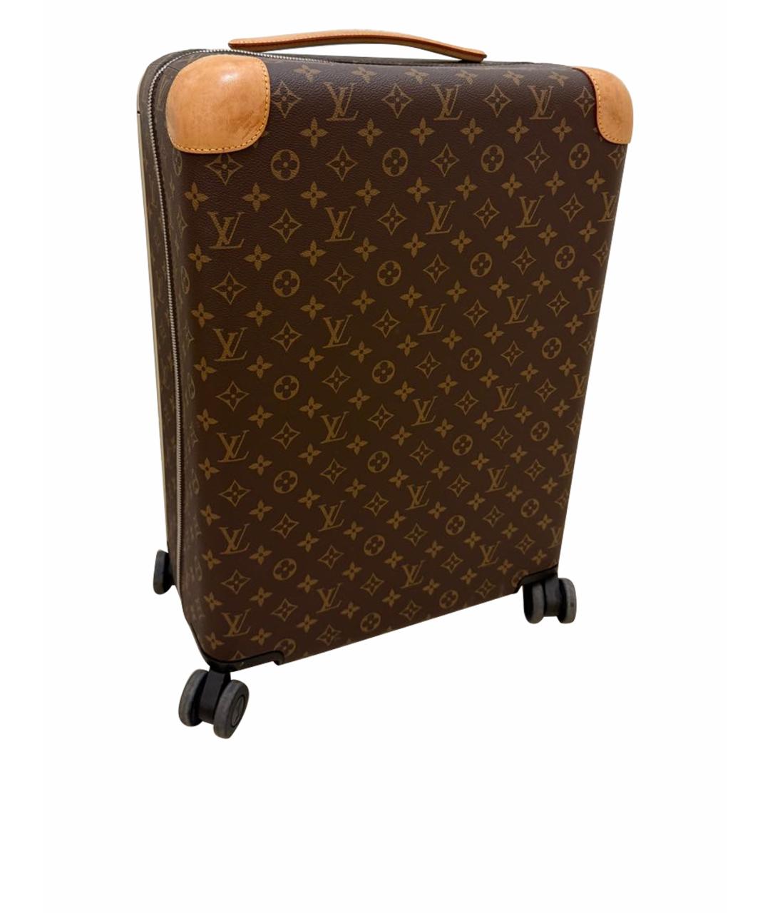 LOUIS VUITTON Коричневый чемодан, фото 1