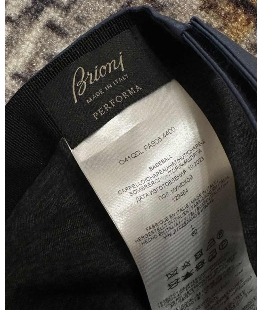 BRIONI Синяя кепка/бейсболка, фото 6