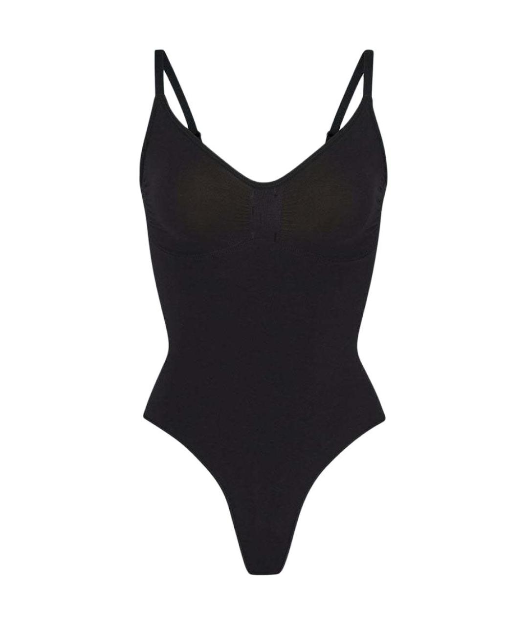 SKIMS Черное боди, фото 1