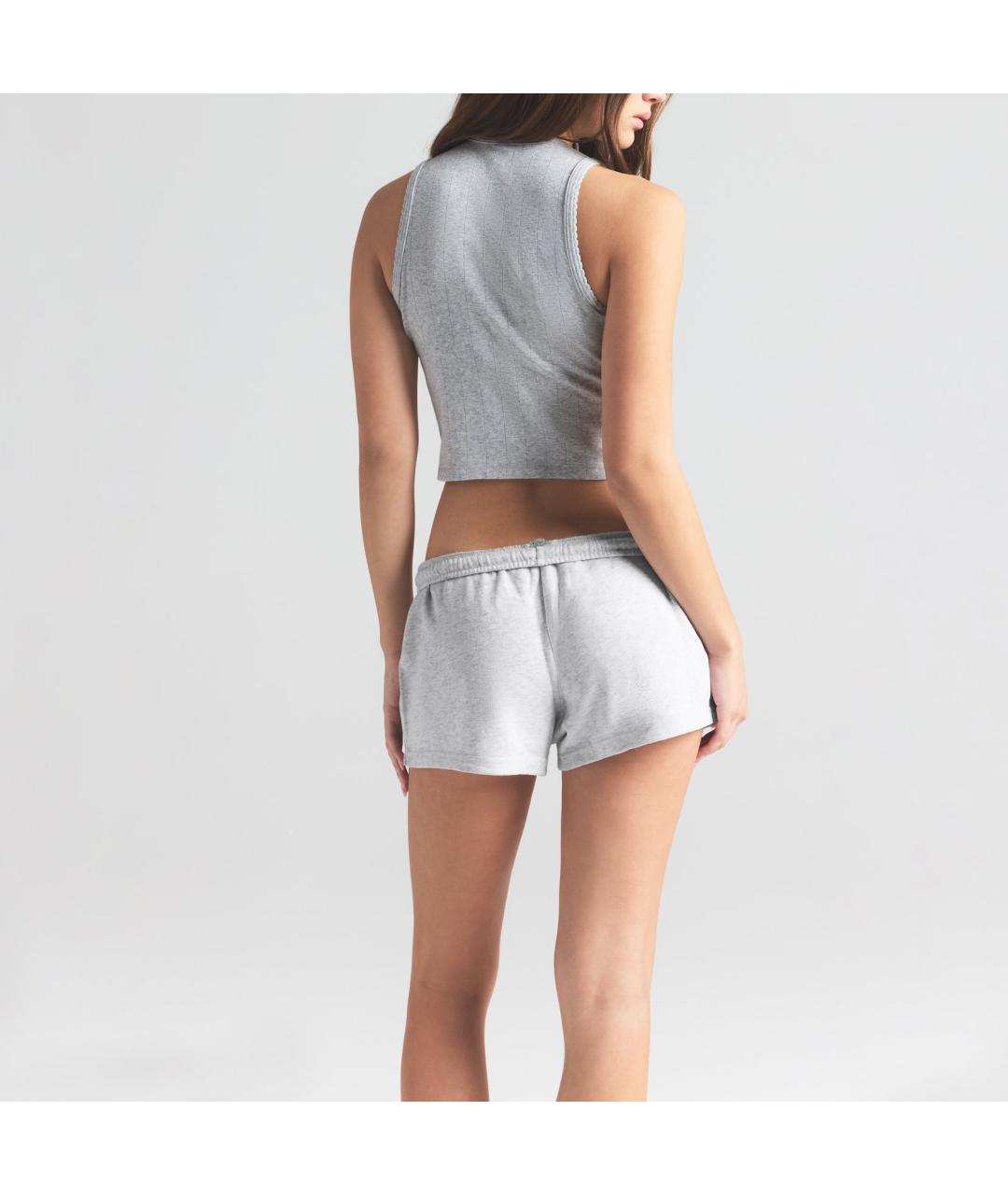 SKIMS Серая майка, фото 3