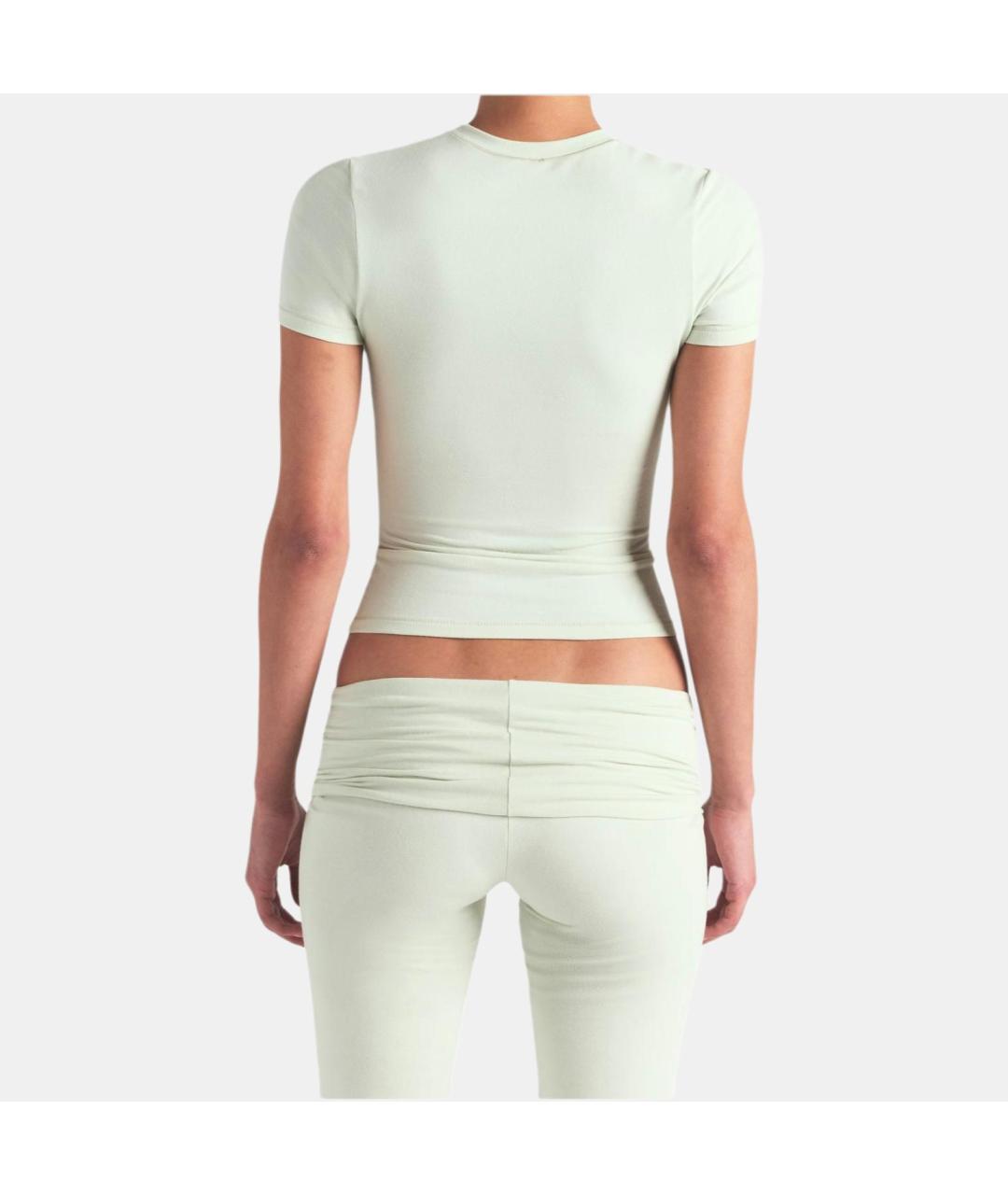 SKIMS Салатовая футболка, фото 3