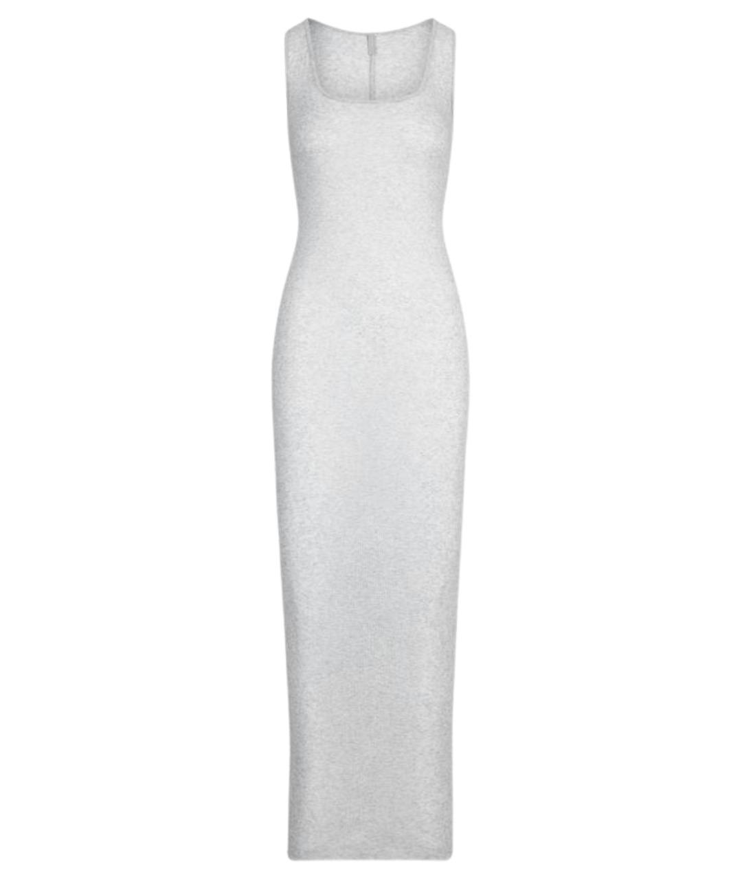 SKIMS Серое повседневное платье, фото 1