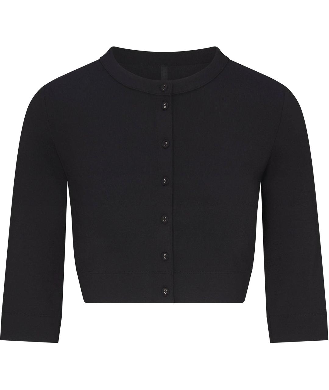 SKIMS Черная футболка, фото 1