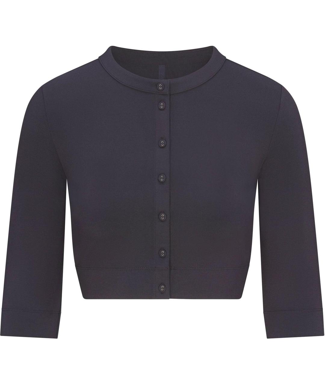 SKIMS Антрацитовая футболка, фото 1