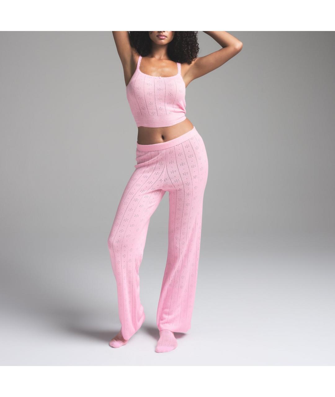 SKIMS Розовая майка, фото 2