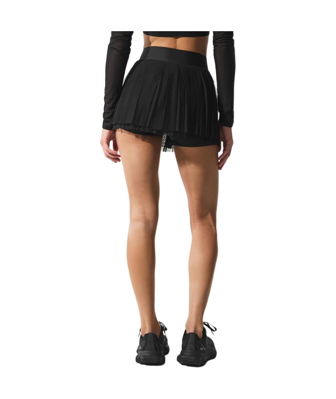 ALO YOGA Черная юбка-шорты, фото 2