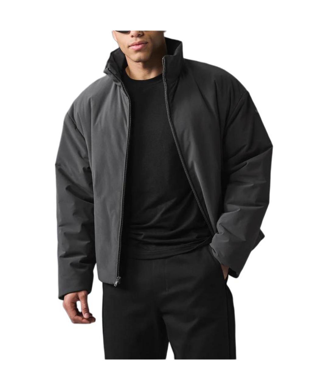 ALO YOGA Антрацитовая куртка, фото 3