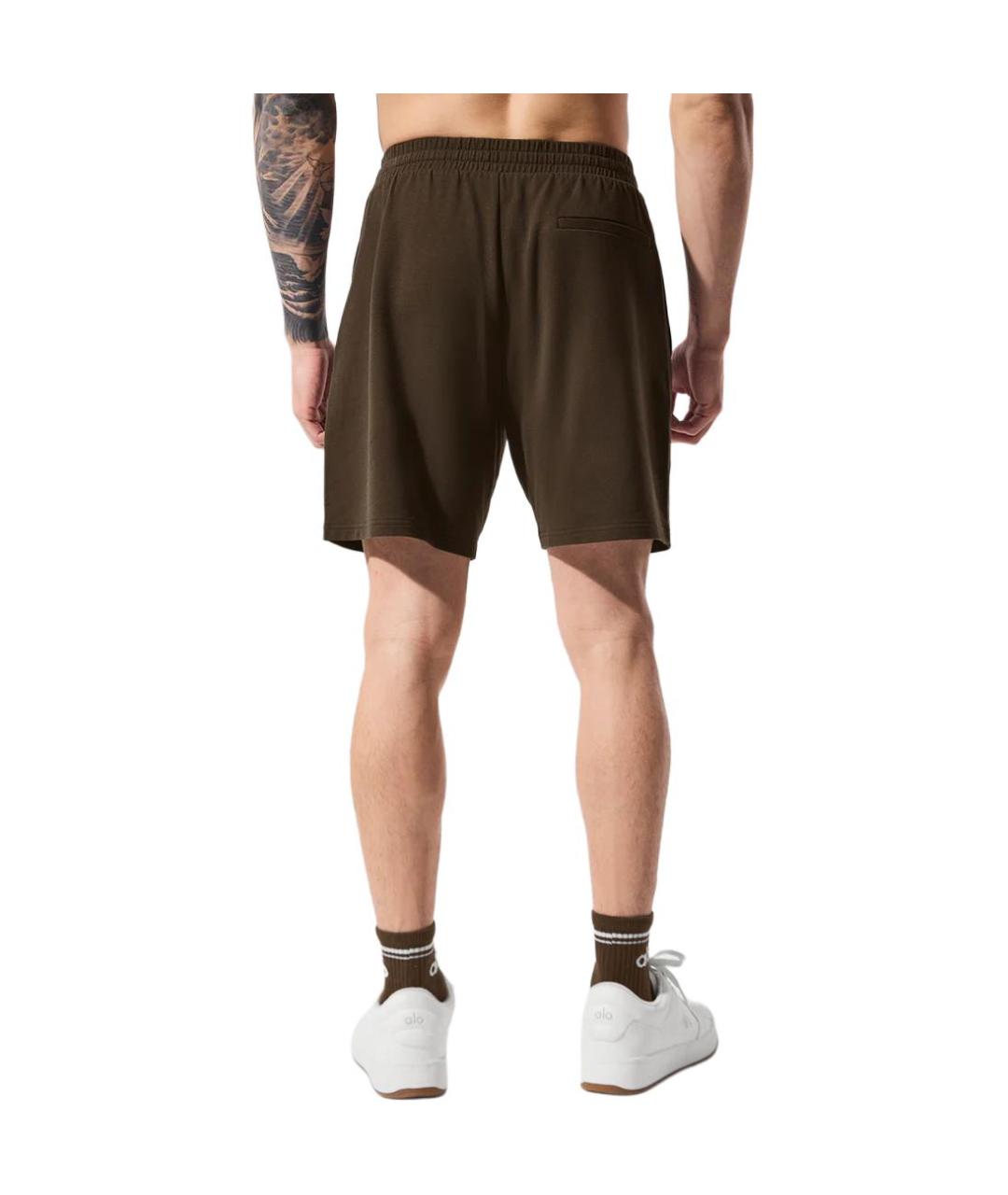 ALO YOGA Коричневые шорты, фото 2