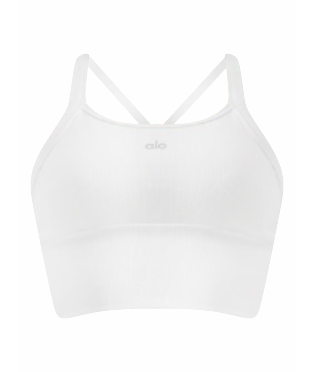 ALO YOGA Белая майка, фото 1