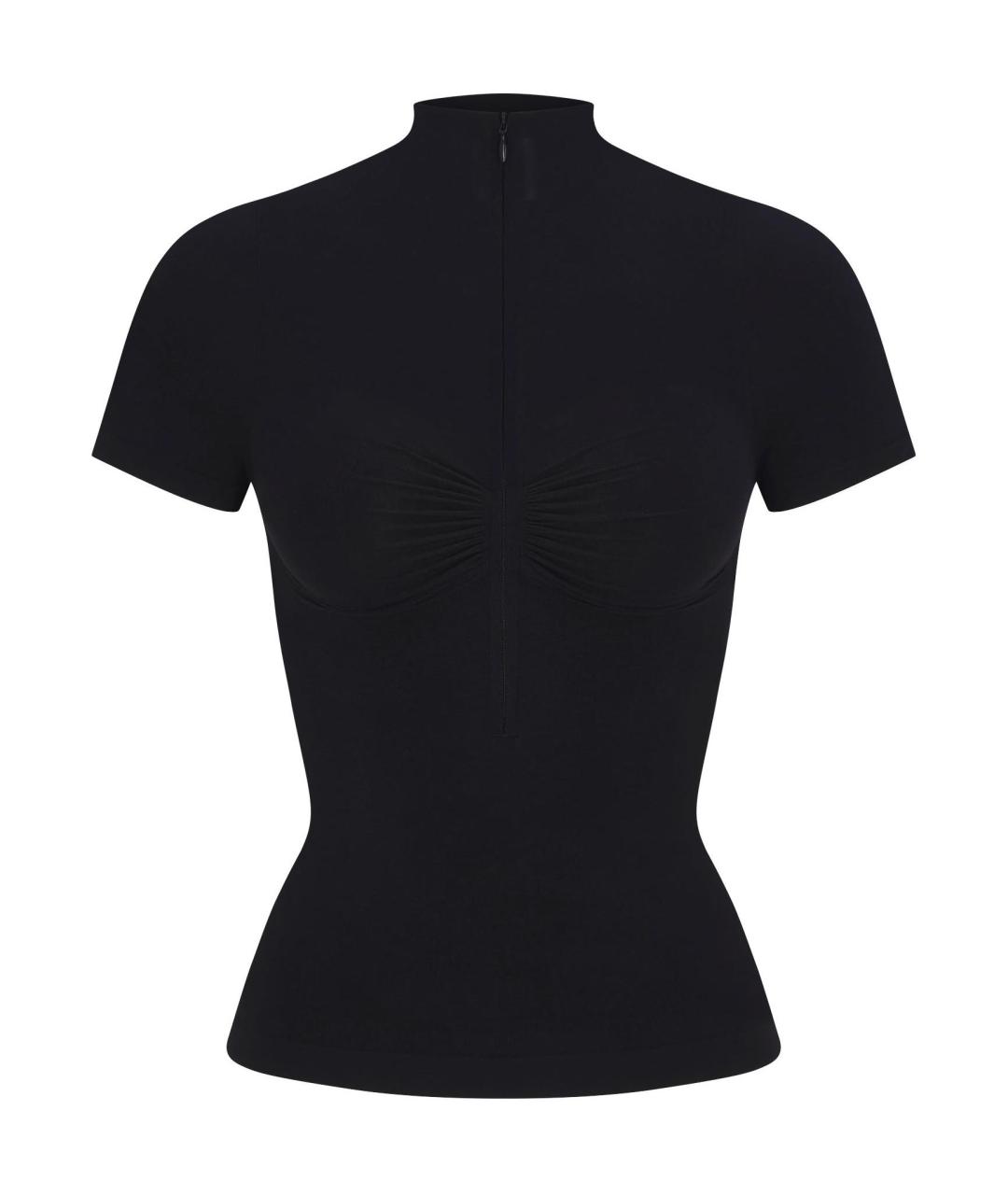 SKIMS Черная футболка, фото 1