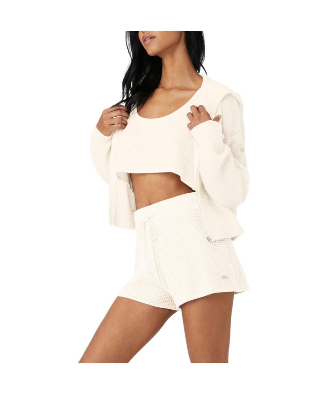 ALO YOGA Бежевая куртка, фото 5