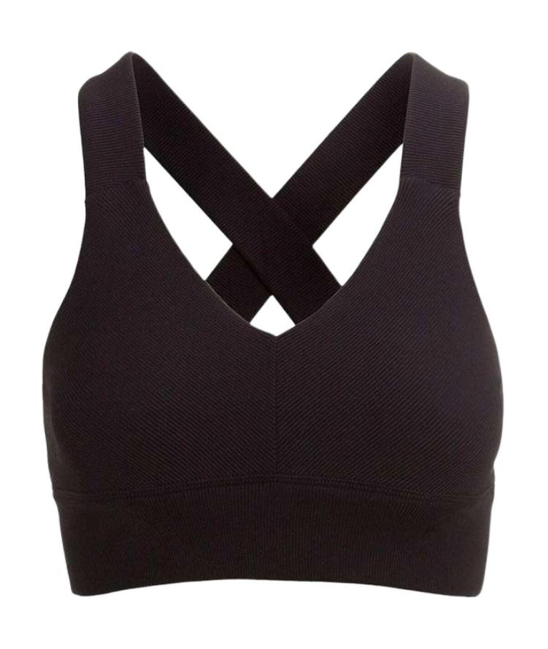 ALO YOGA Черная майка, фото 1