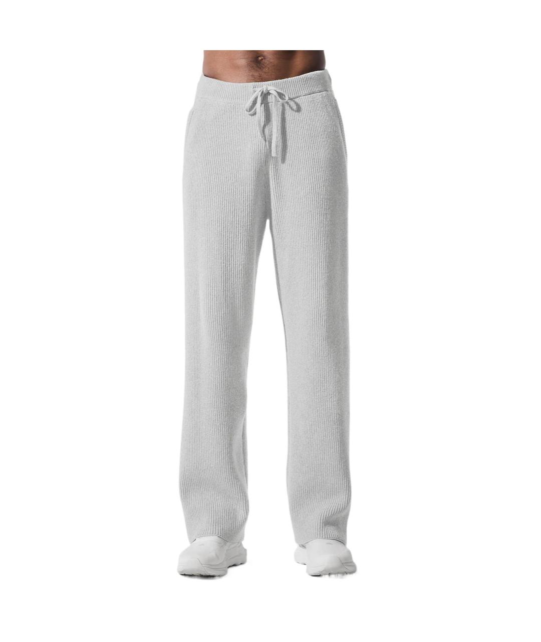 ALO YOGA Серые повседневные брюки, фото 5