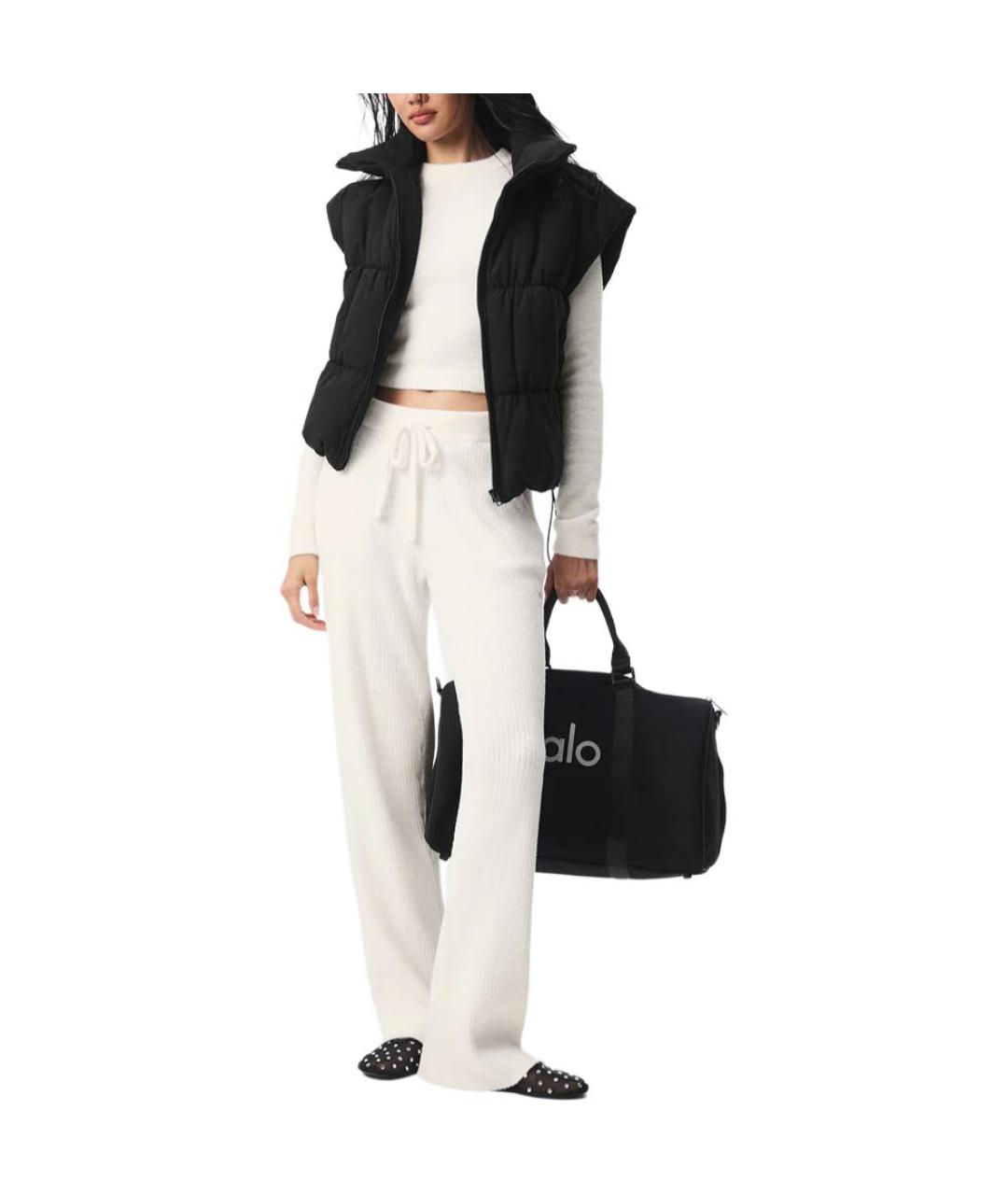 ALO YOGA Черный жилет, фото 4