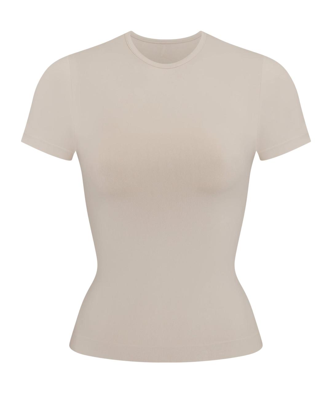 SKIMS Серая футболка, фото 1