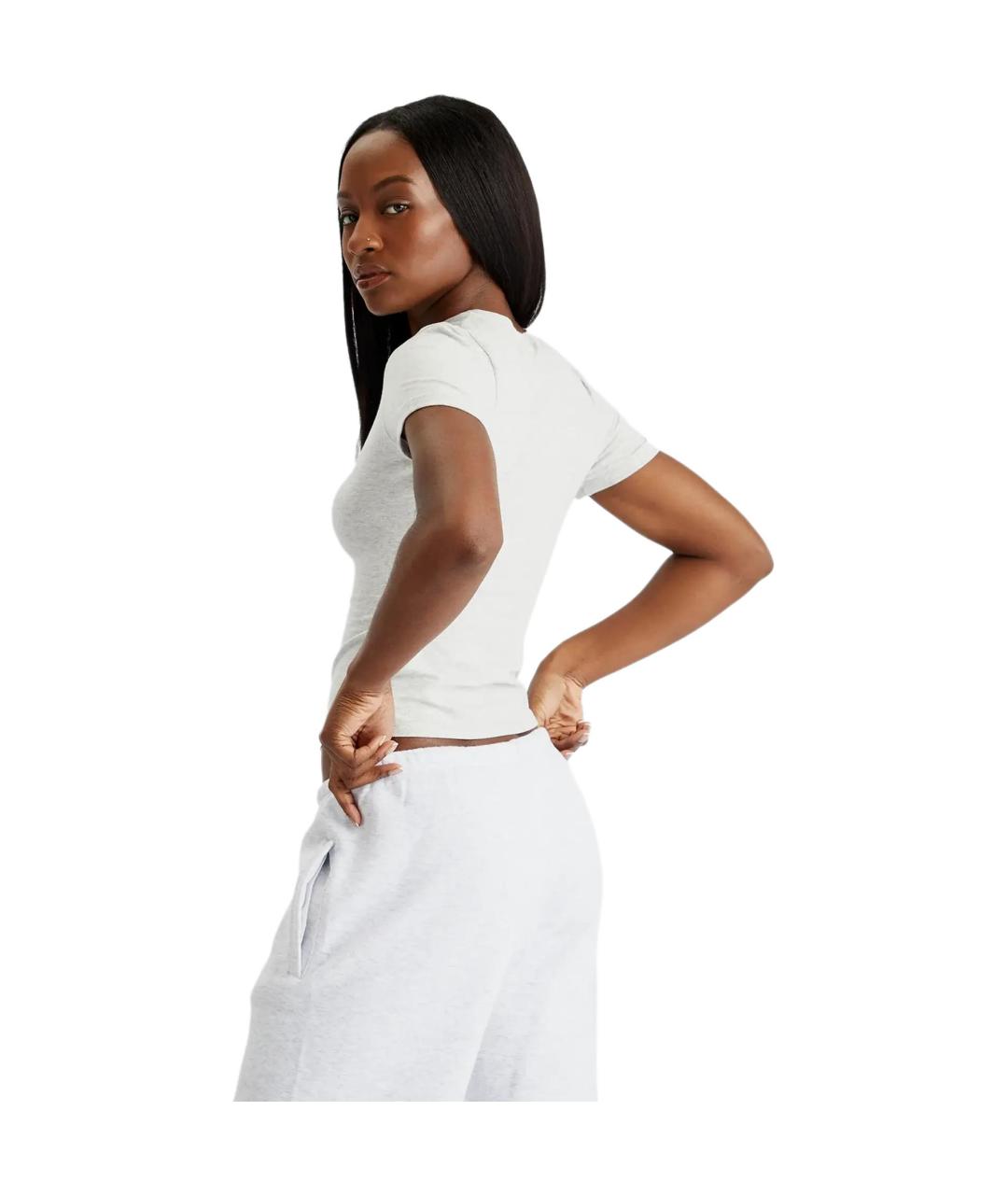 SKIMS Белая футболка, фото 2