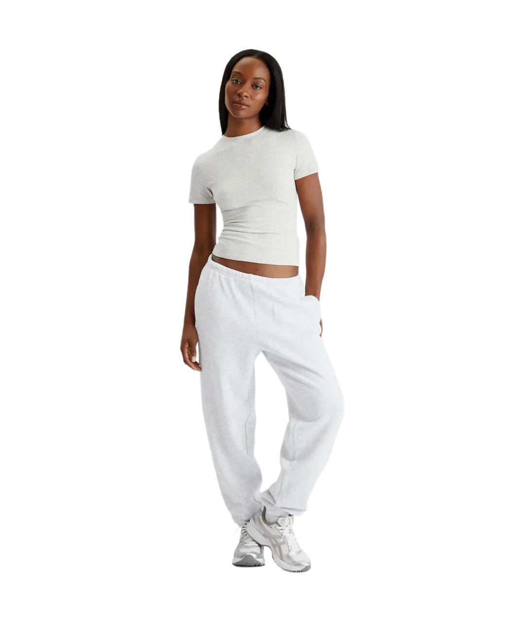 SKIMS Белая футболка, фото 4