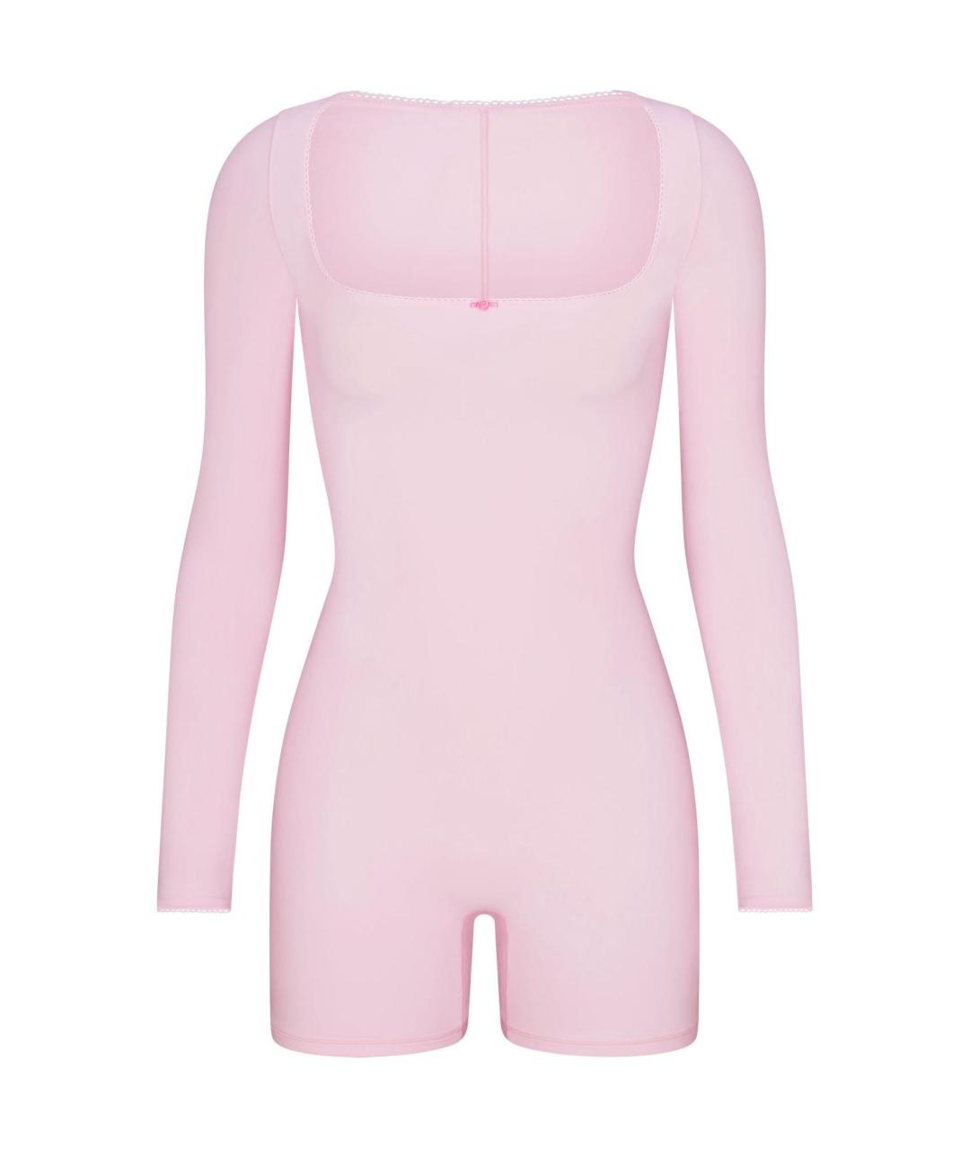 SKIMS Розовый комбинезон, фото 1
