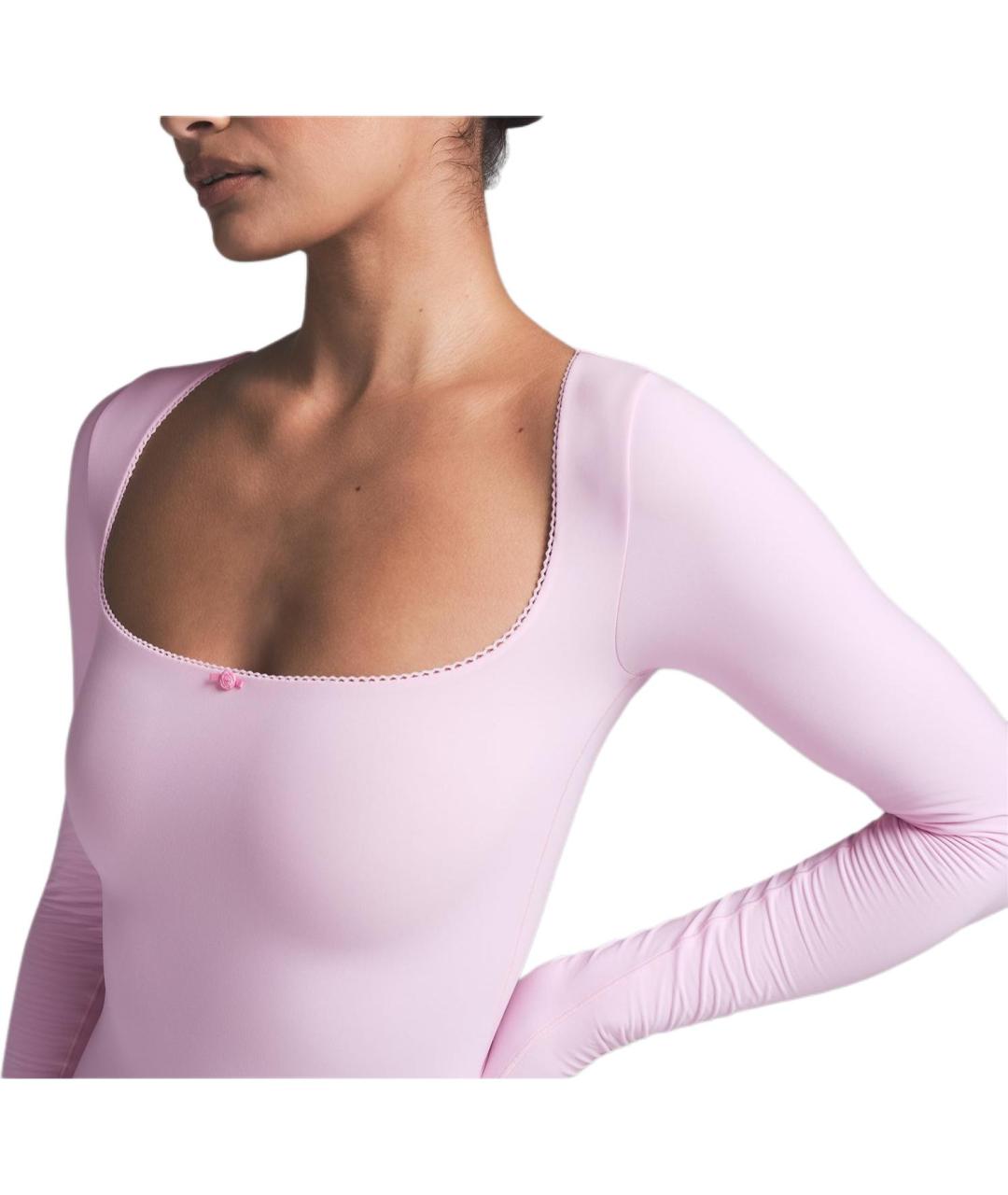 SKIMS Розовый комбинезон, фото 2