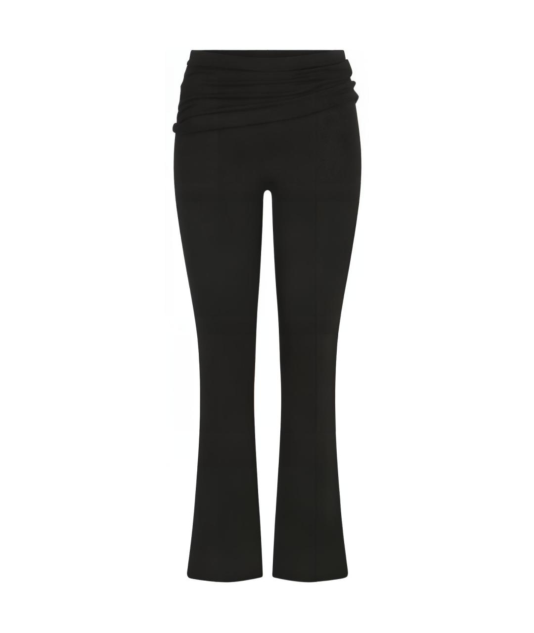 SKIMS Черные прямые брюки, фото 1