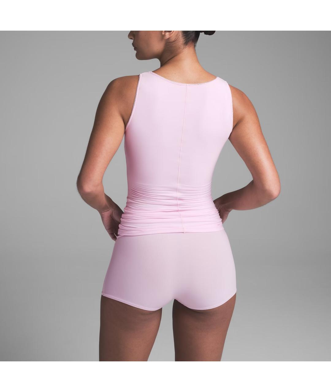 SKIMS Розовая майка, фото 2