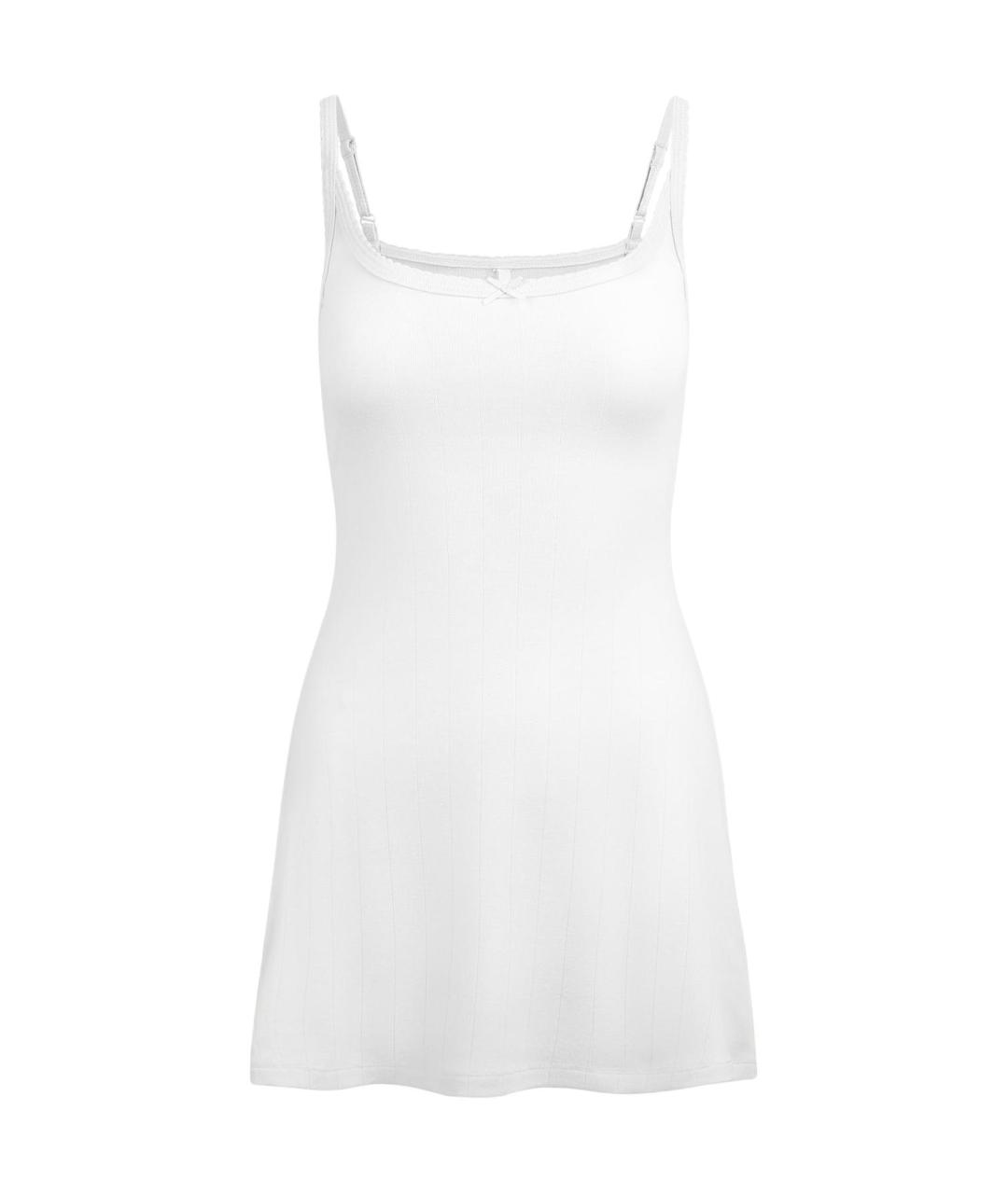 SKIMS Белое вечернее платье, фото 1