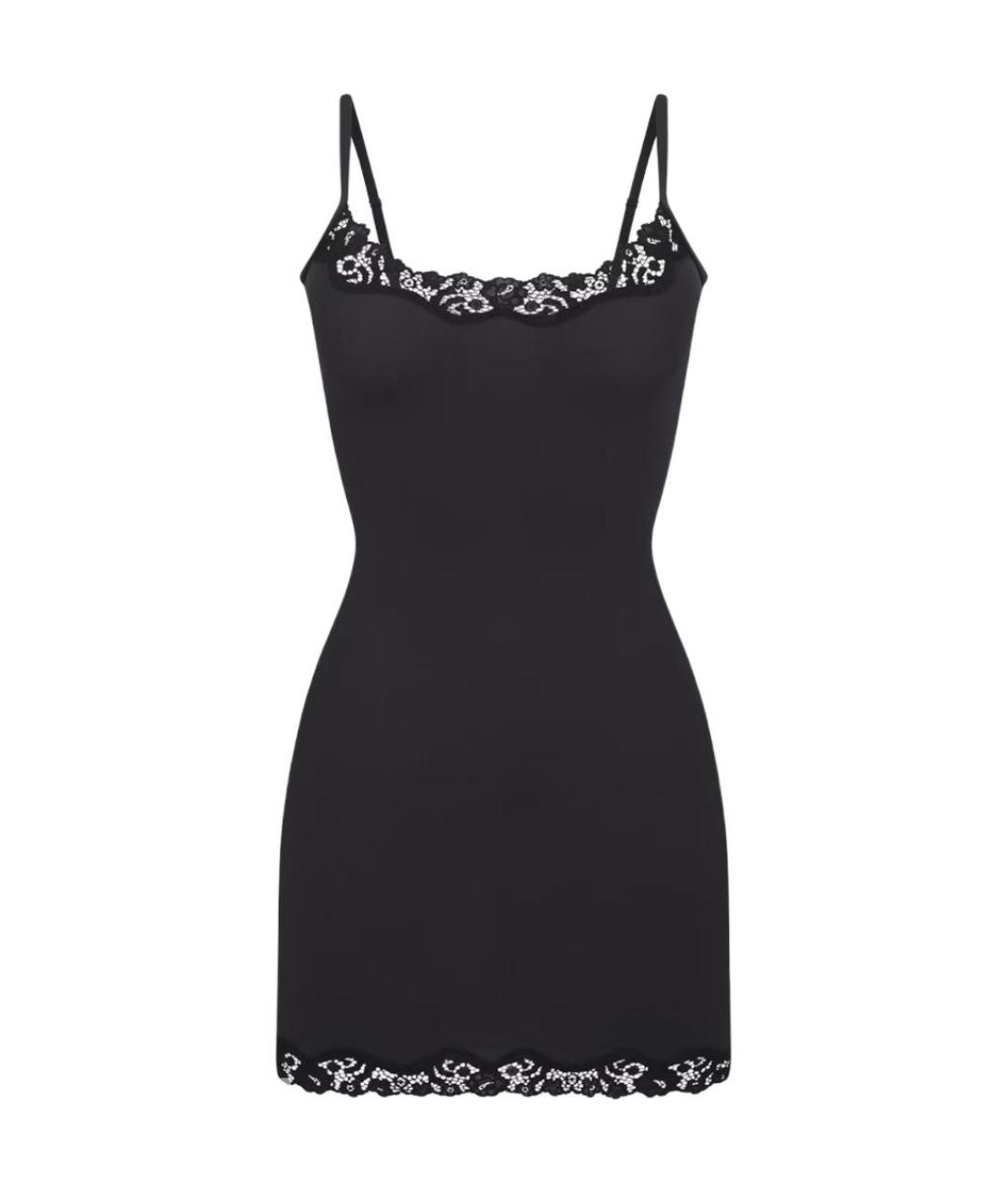 SKIMS Антрацитовое вечернее платье, фото 1