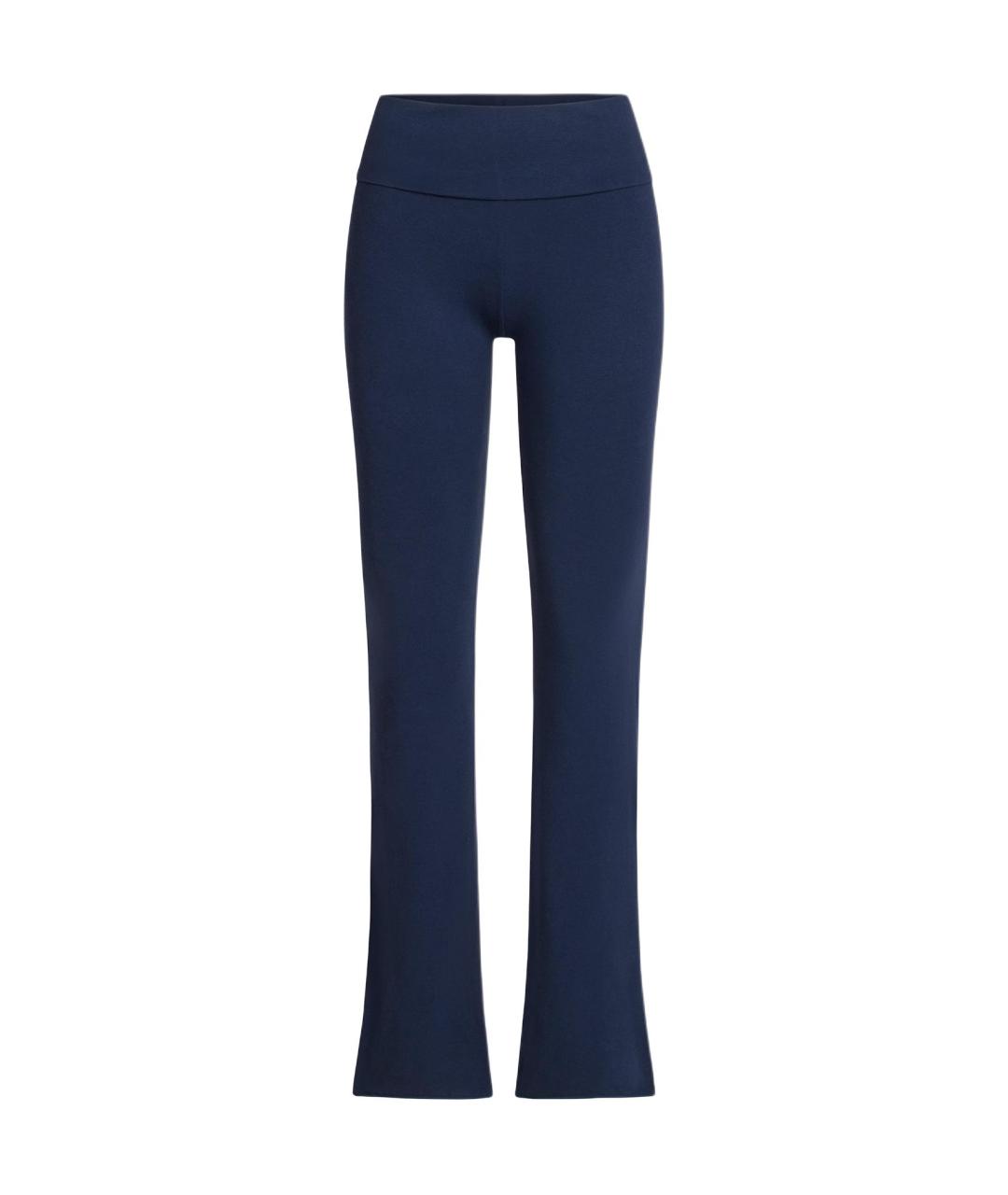 SKIMS Темно-синие прямые брюки, фото 1