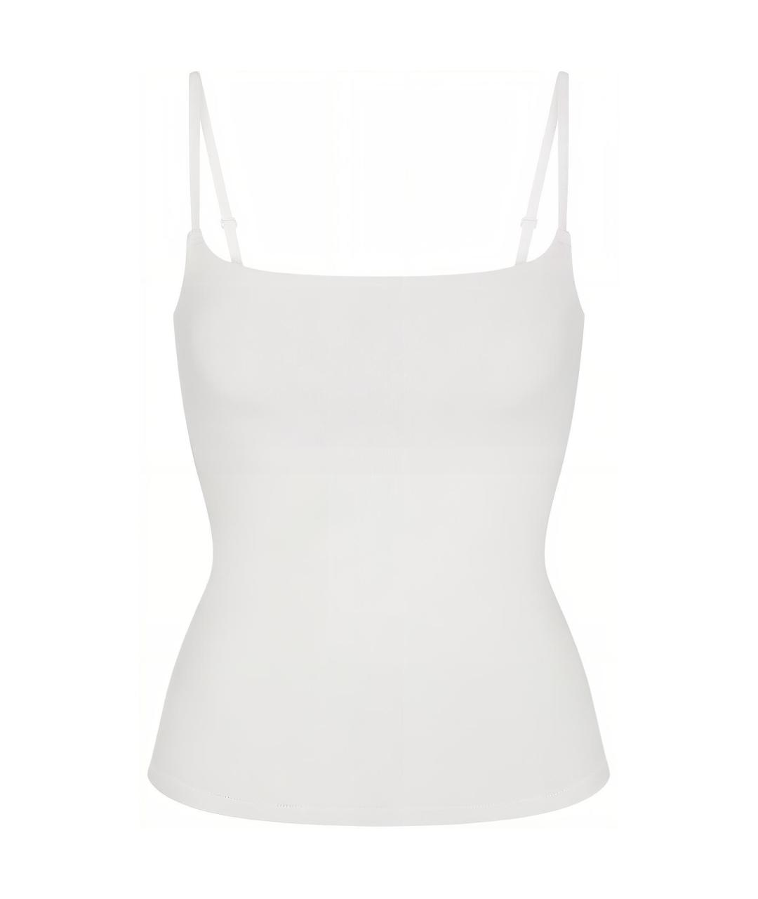SKIMS Белая майка, фото 1