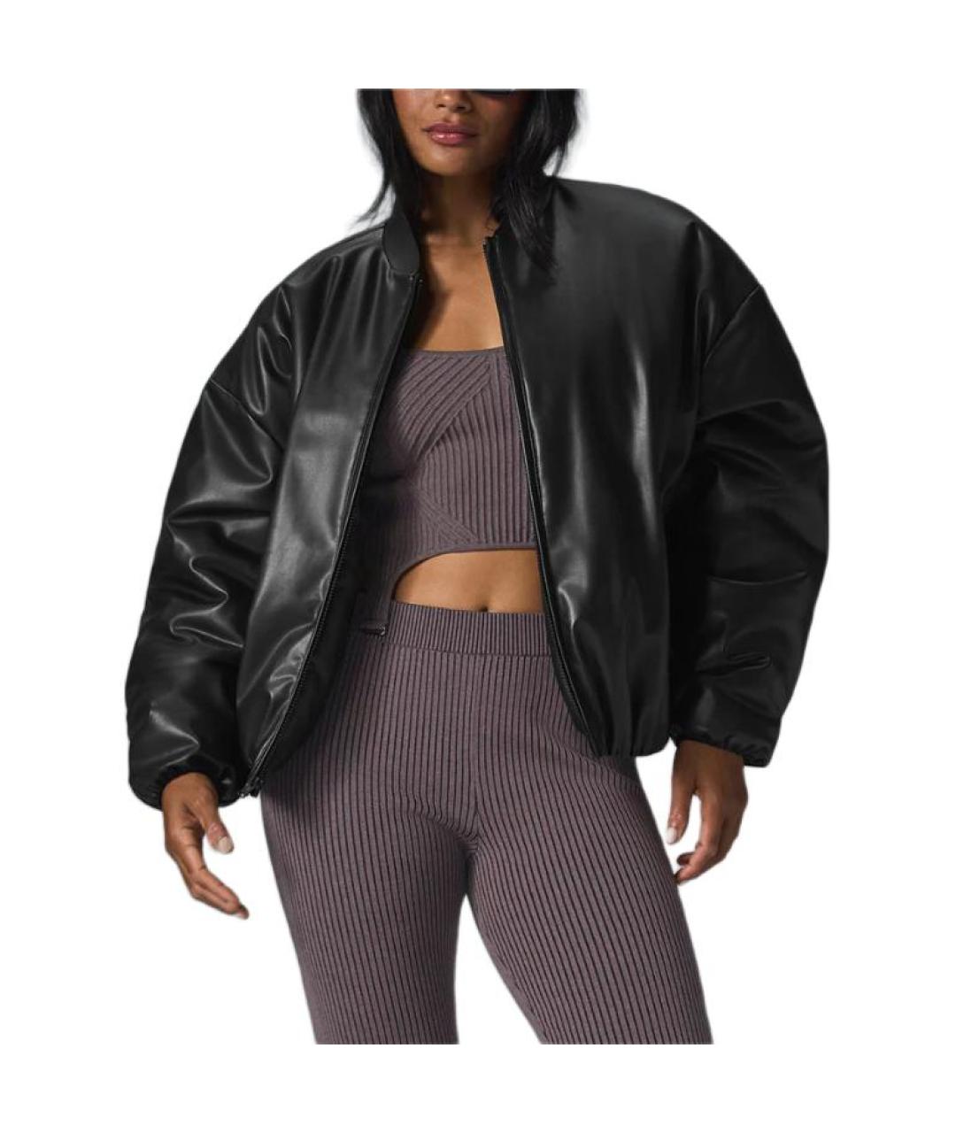 ALO YOGA Черная куртка, фото 5