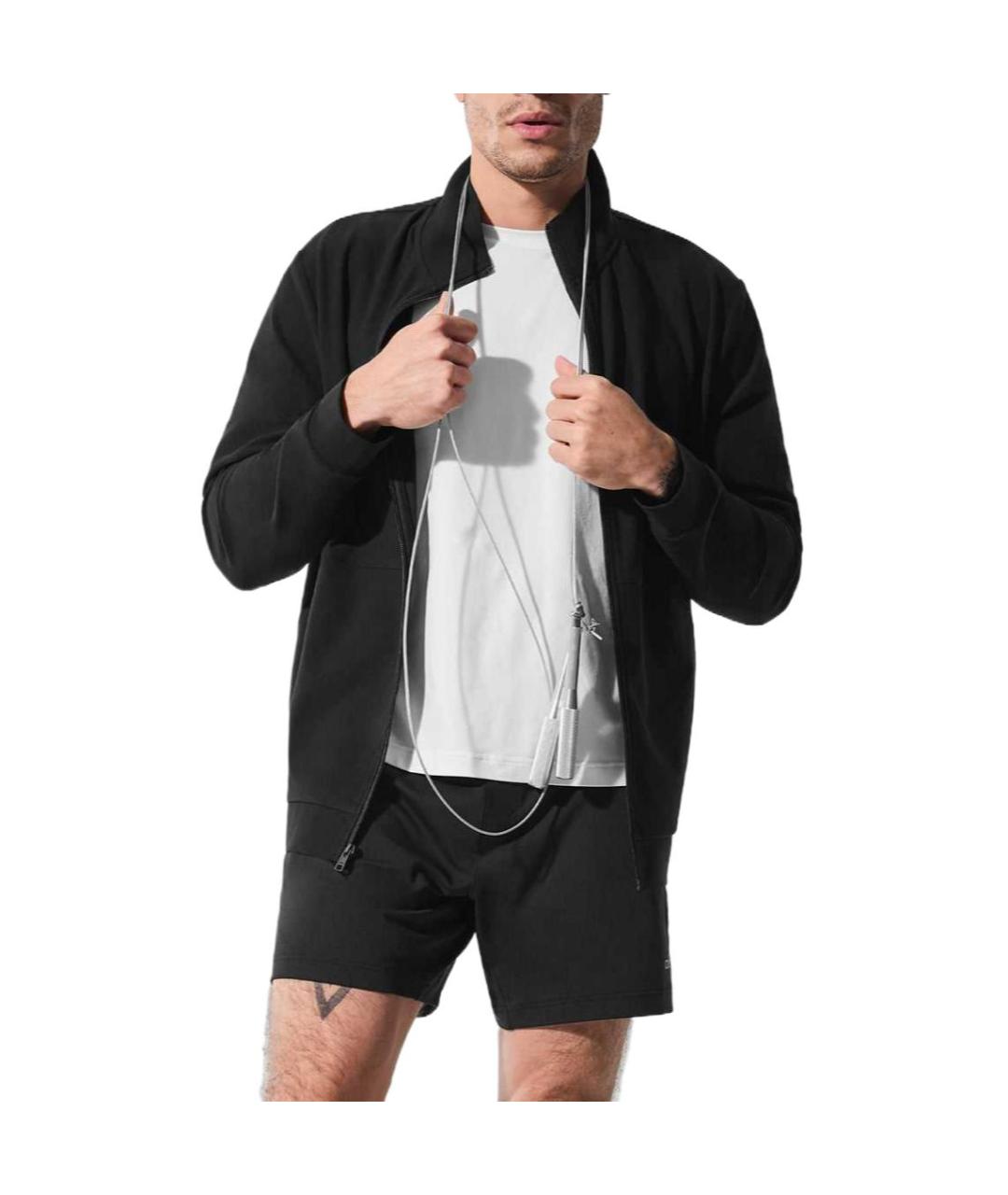 ALO YOGA Черная куртка, фото 4