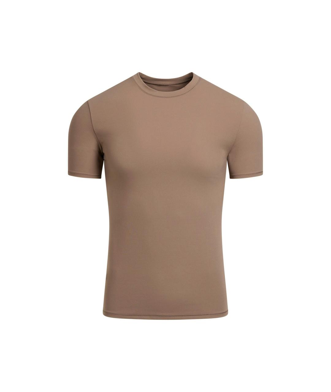 SKIMS Коричневая футболка, фото 1