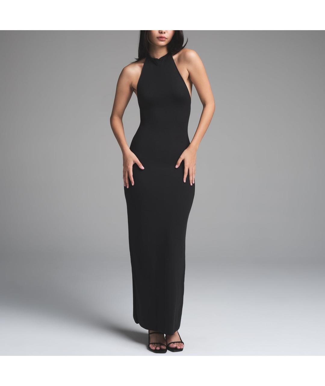 SKIMS Черное повседневное платье, фото 2