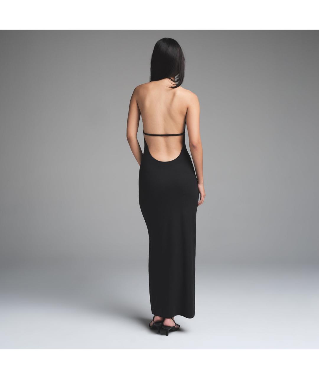 SKIMS Черное повседневное платье, фото 4