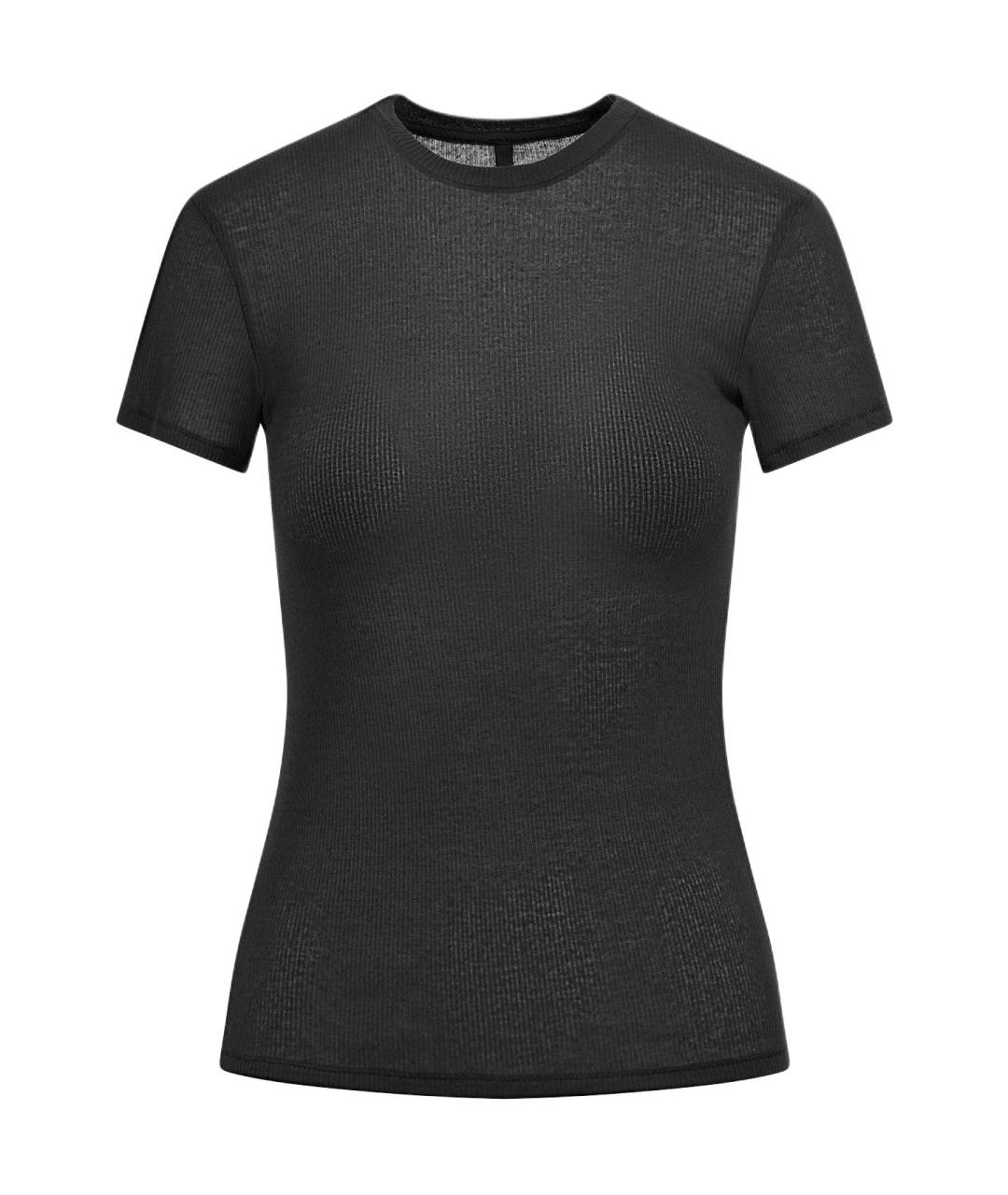 SKIMS Черная футболка, фото 1