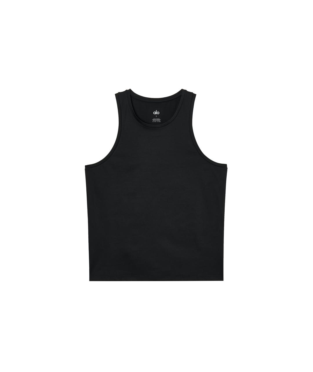 ALO YOGA Черная майка, фото 1