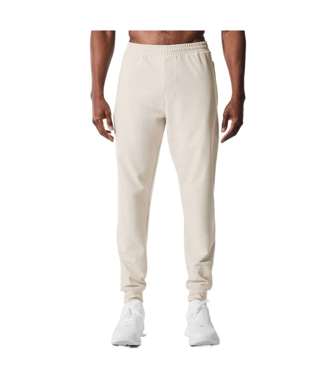 ALO YOGA Белые повседневные брюки, фото 4