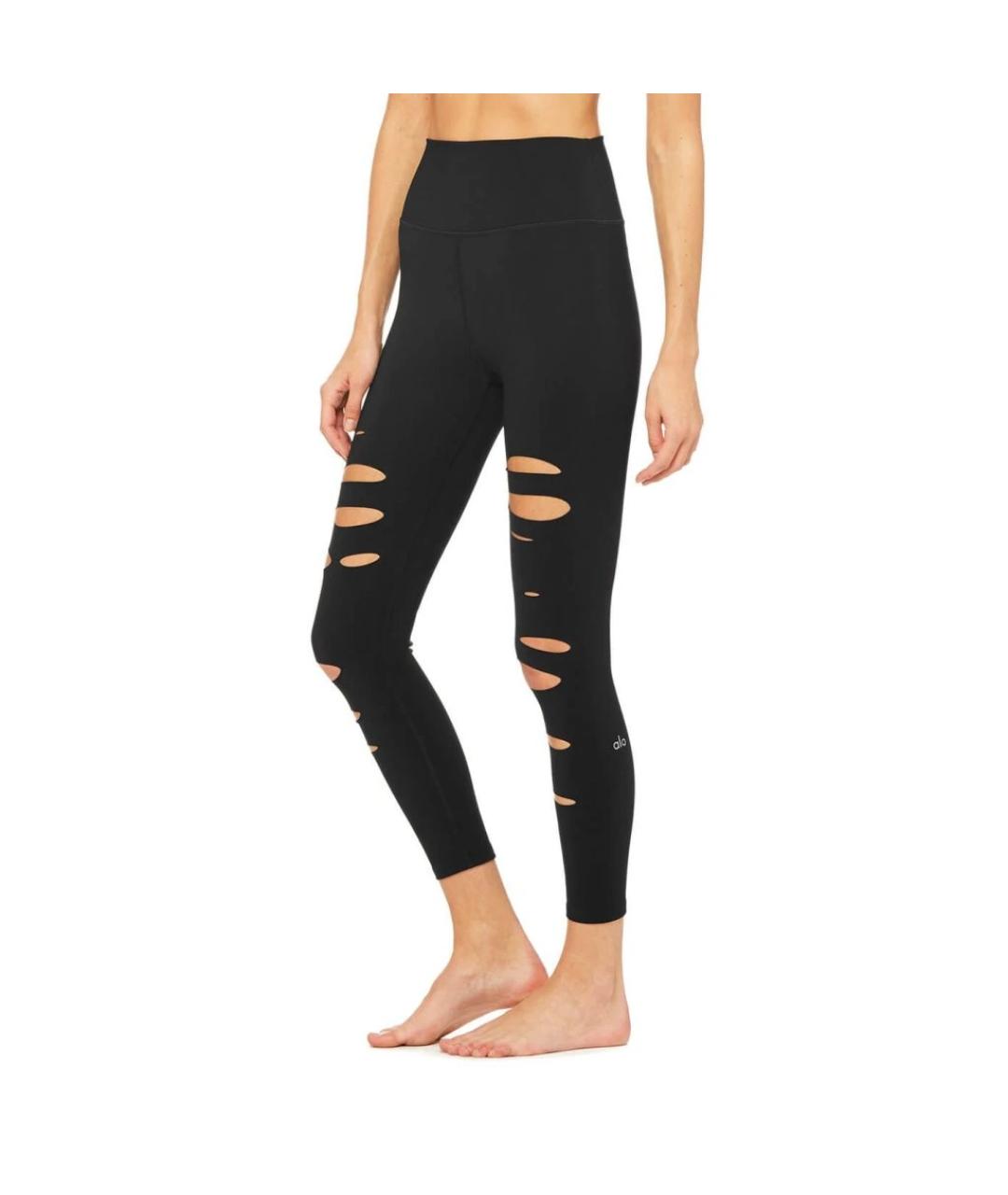 ALO YOGA Черные спортивные брюки и шорты, фото 3