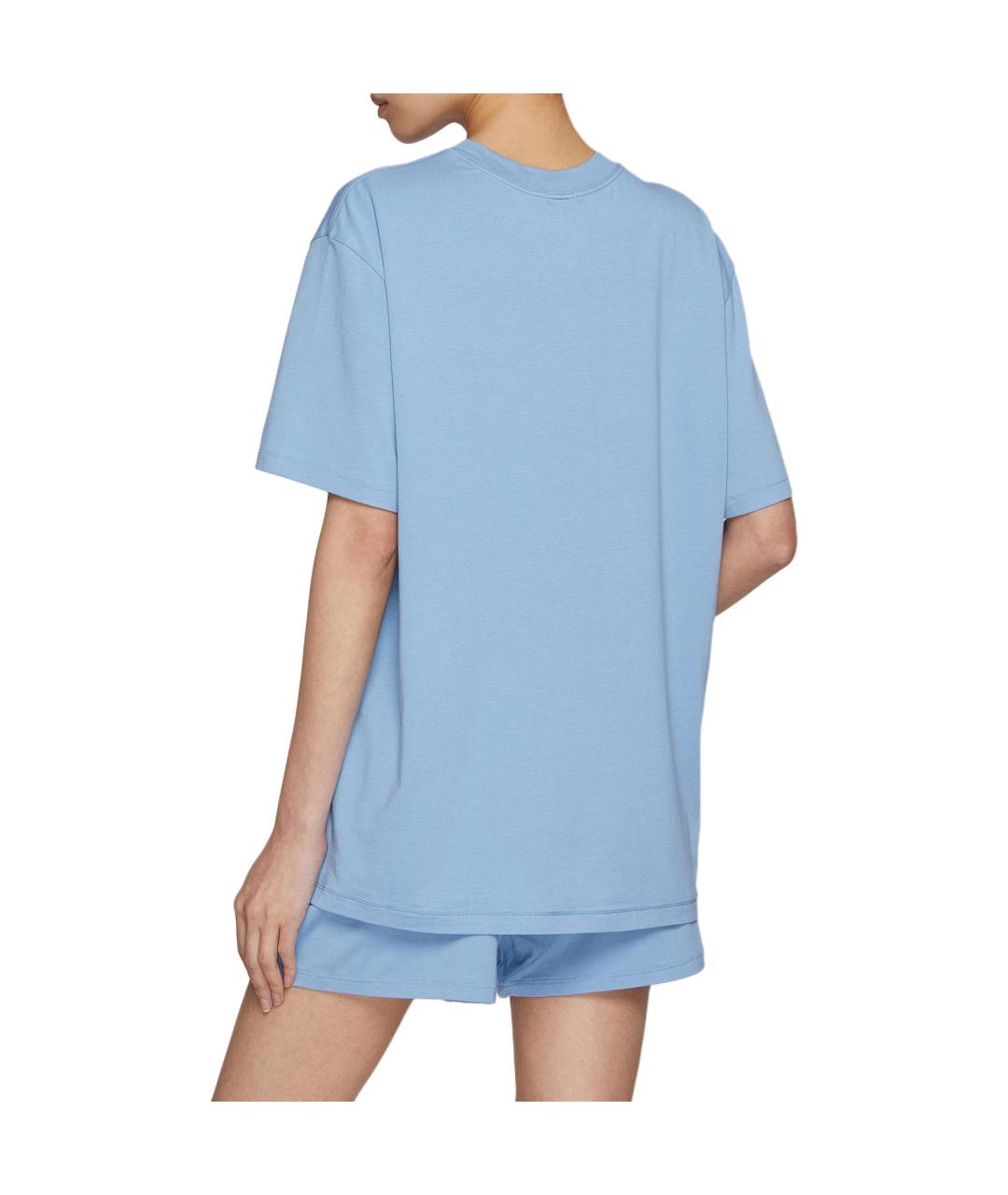 SKIMS Голубая футболка, фото 3