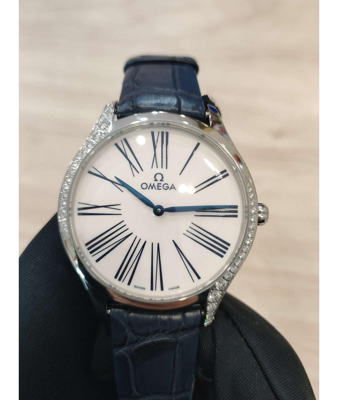 OMEGA Серебряные часы, фото 2