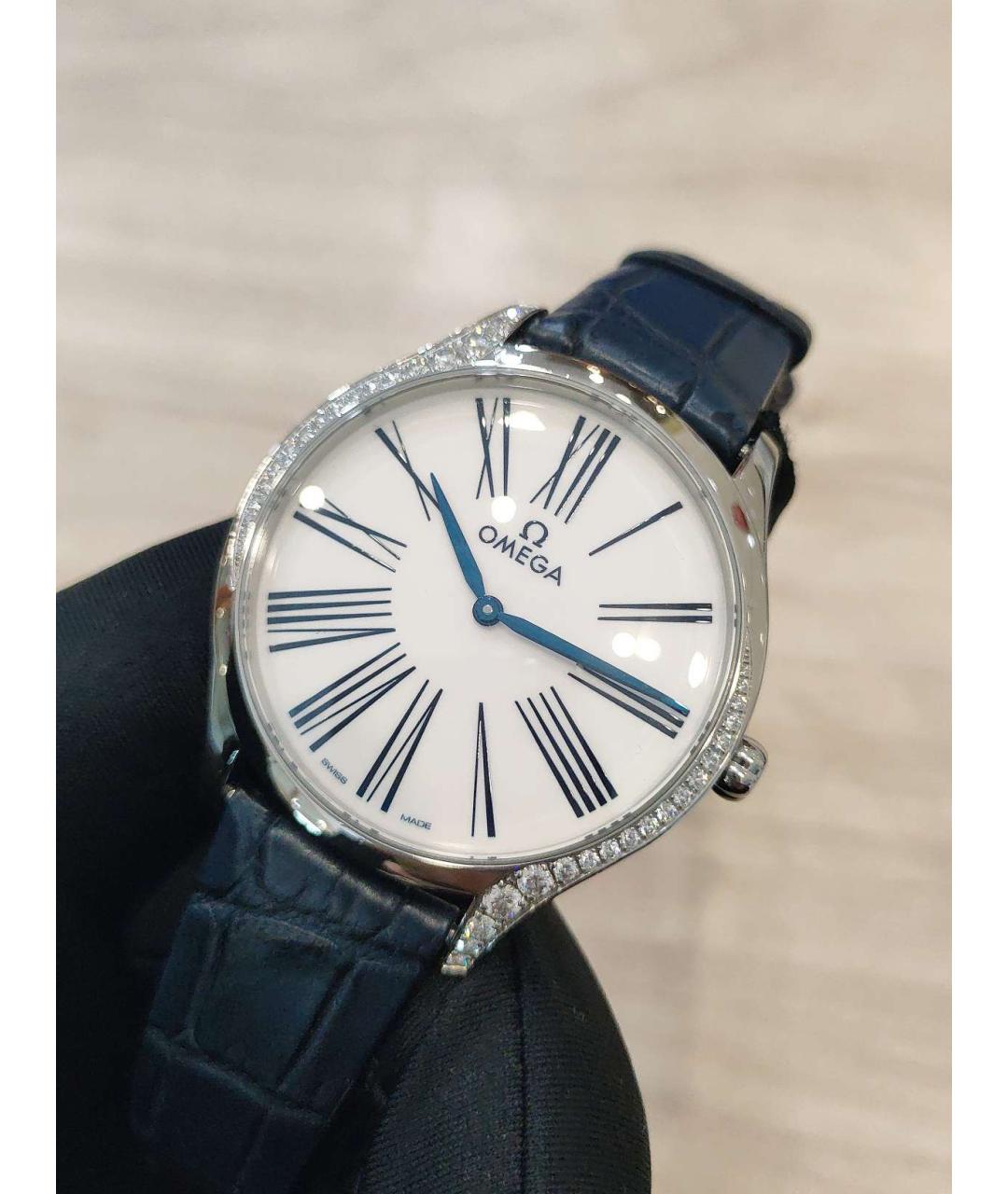 OMEGA Серебряные часы, фото 3