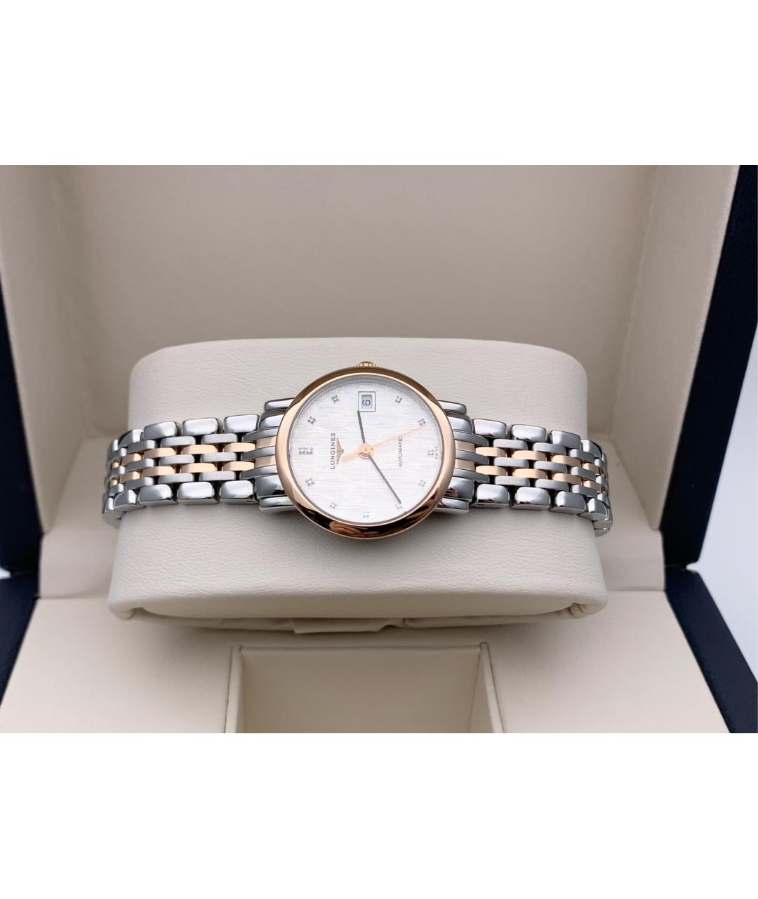LONGINES Серебряные часы из розового золота, фото 6