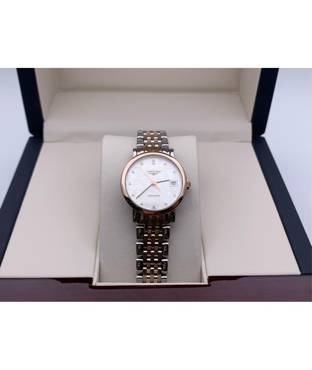 LONGINES Серебряные часы из розового золота, фото 2
