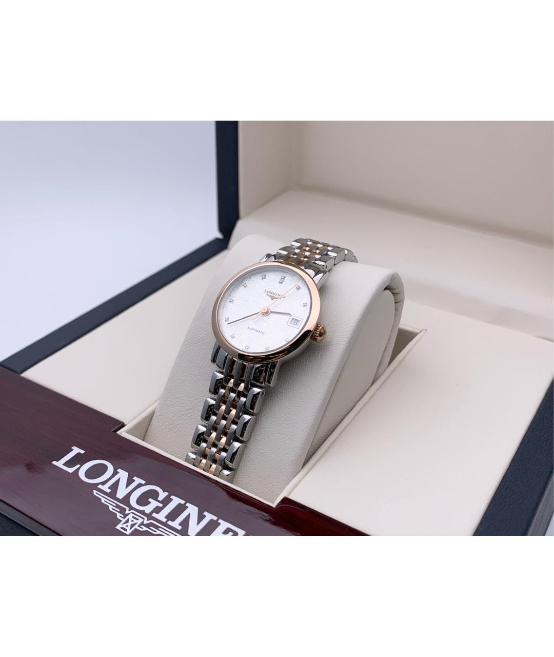 LONGINES Серебряные часы из розового золота, фото 4