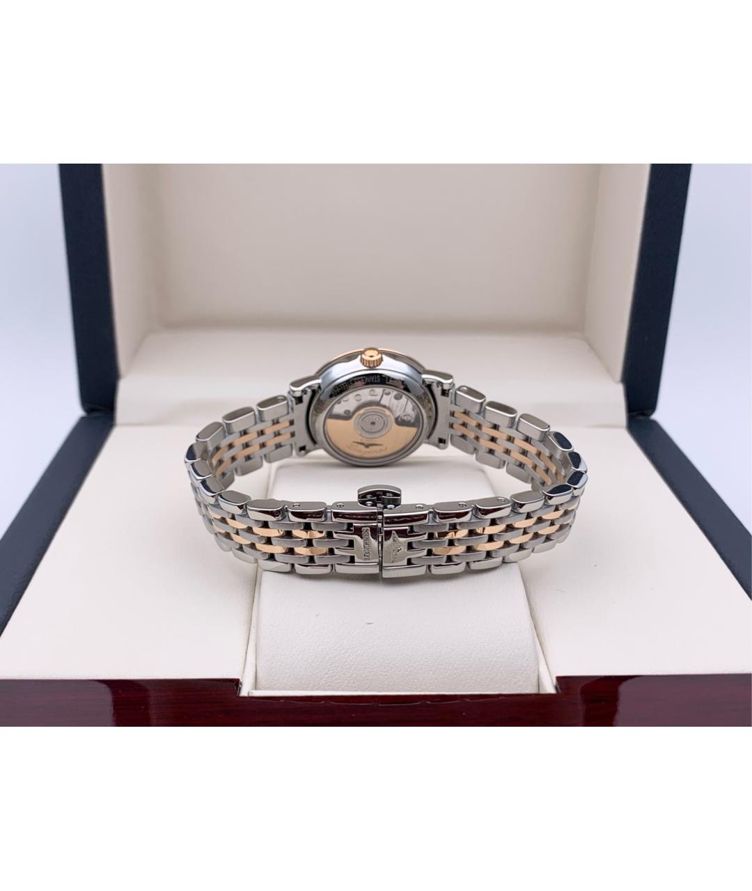 LONGINES Серебряные часы из розового золота, фото 5