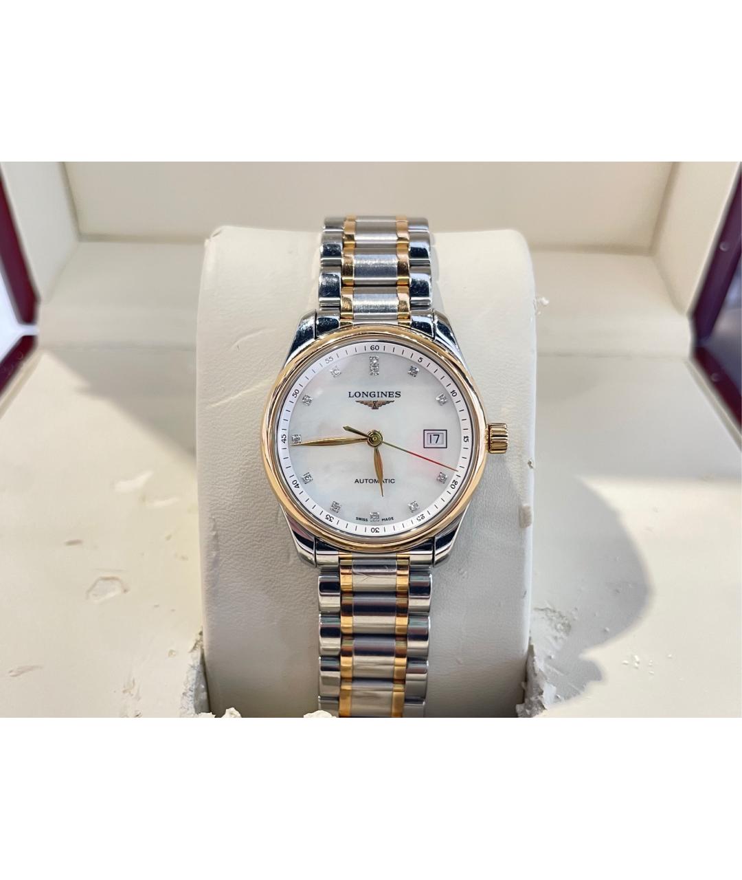 LONGINES Серебряные часы из розового золота, фото 2