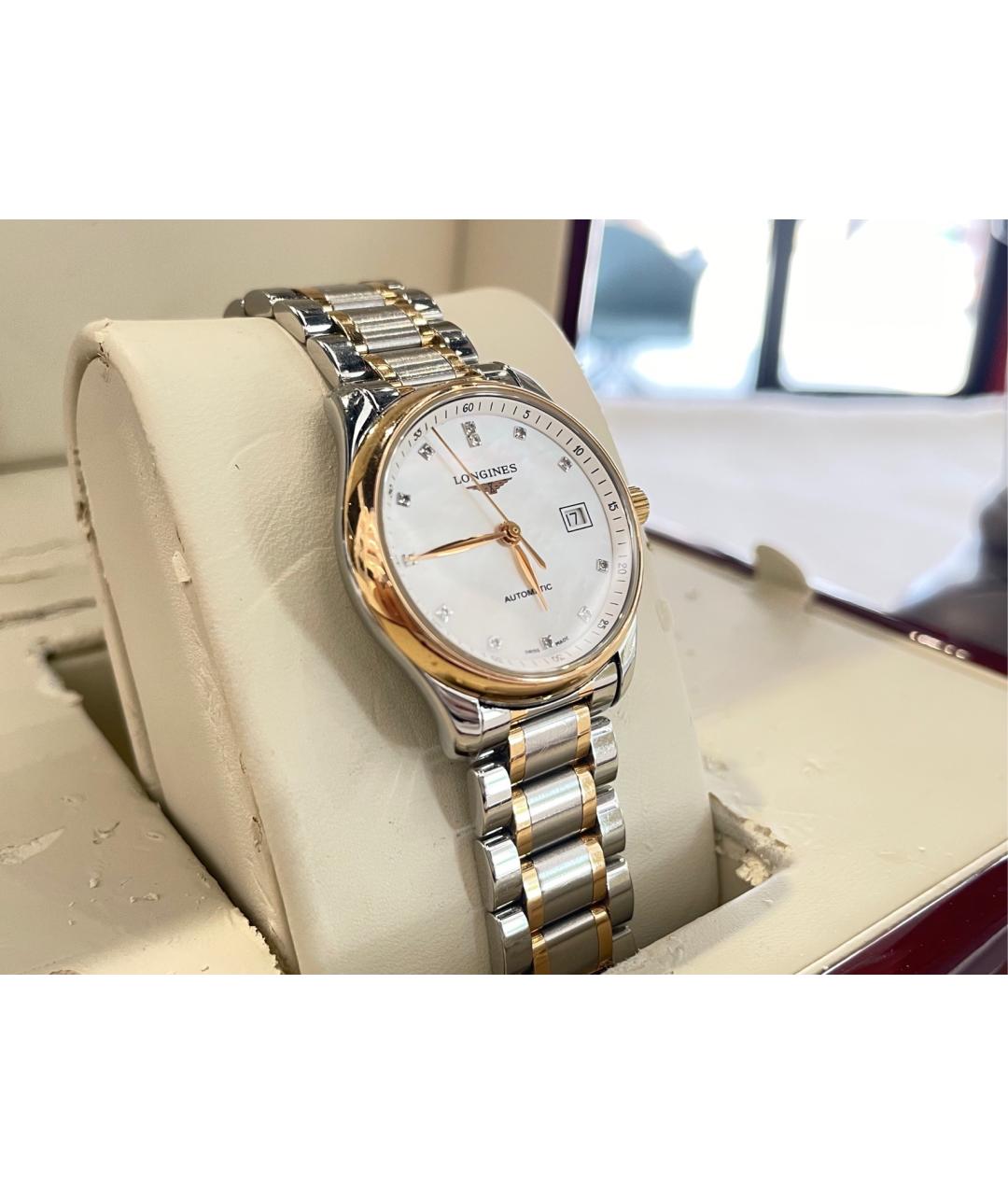 LONGINES Серебряные часы из розового золота, фото 3