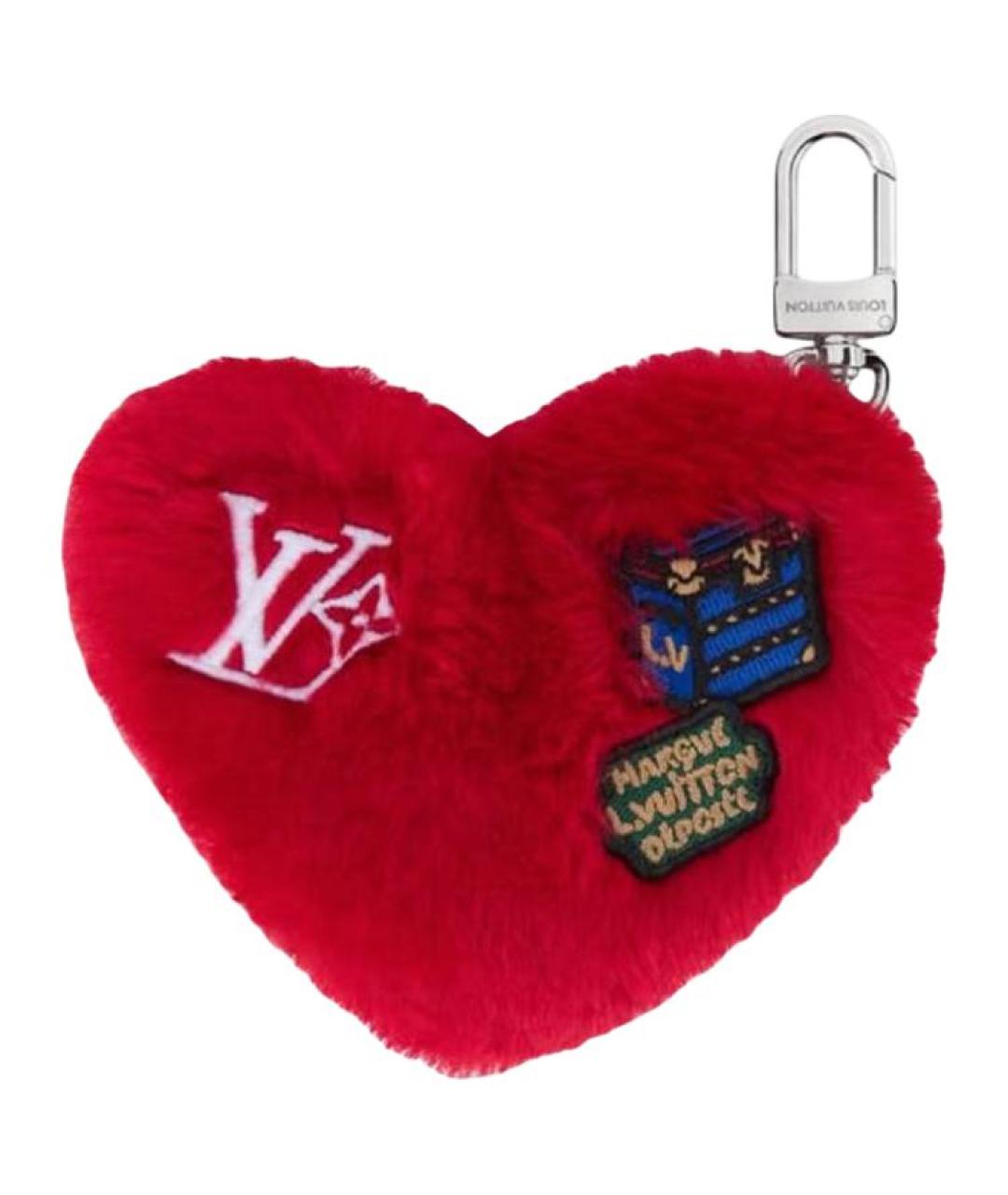 LOUIS VUITTON Красный брелок, фото 1