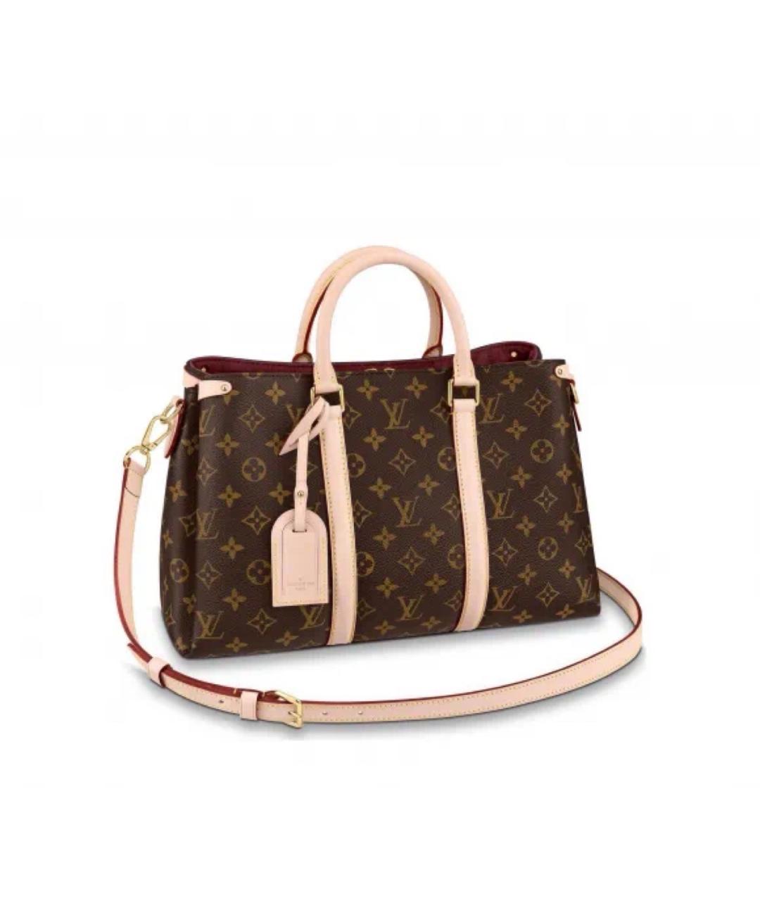 LOUIS VUITTON Коричневая сумка с короткими ручками, фото 1