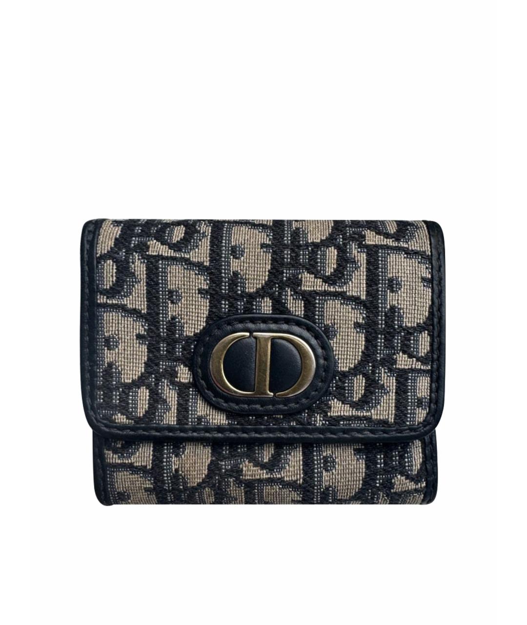 CHRISTIAN DIOR Темно-синий кошелек, фото 1